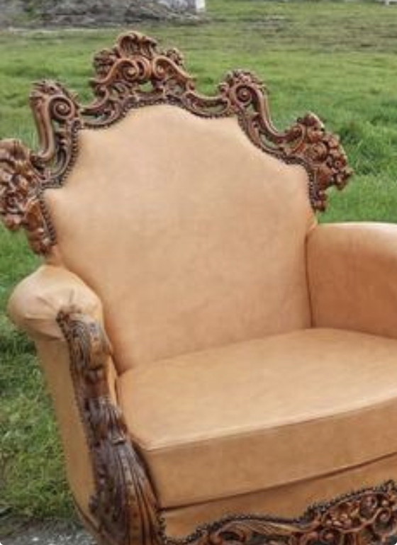 Image 1 of 4 italienische Barocksessel