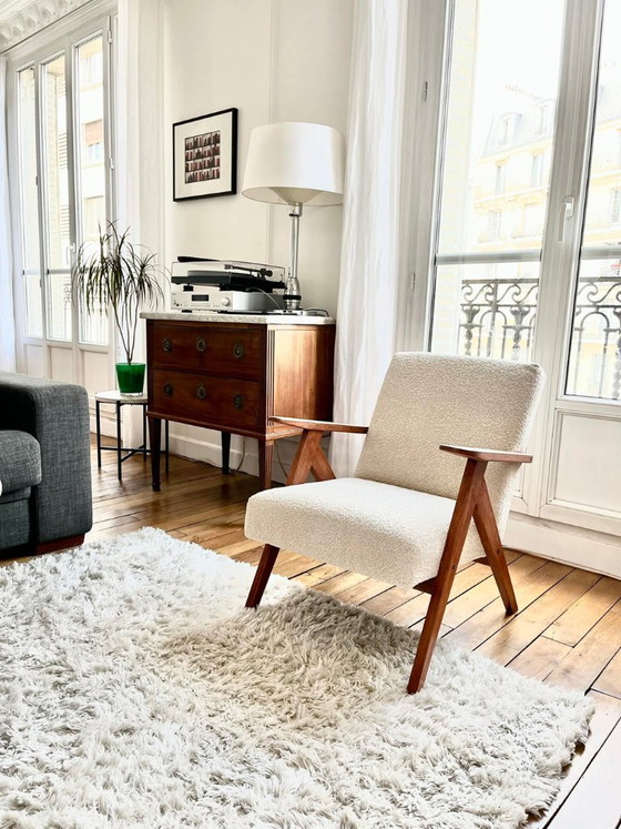 Image 1 of KOMPAS bouclé fauteuils