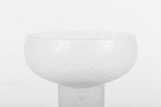 Image 1 of Ciotola in cristallo dal design italiano degli anni '80