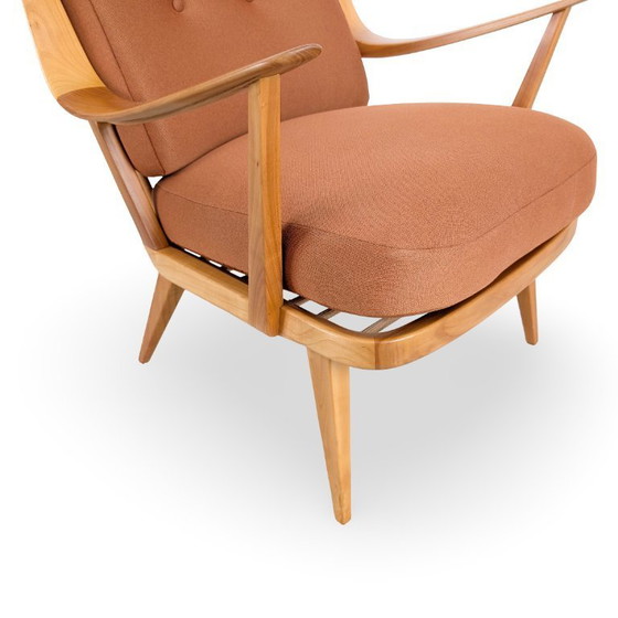 Image 1 of Originele Knoll Antimott fauteuil, vintage design, fauteuil uit het midden van de 20e eeuw.