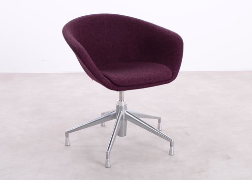 Arper Duna fauteuil paars