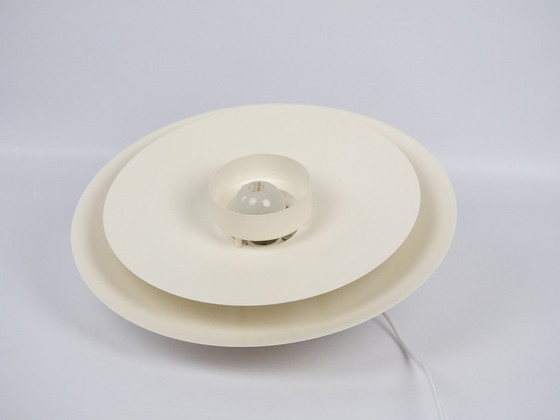 Image 1 of Lampada a sospensione vintage danese a forma di corno, risalente agli anni '80.