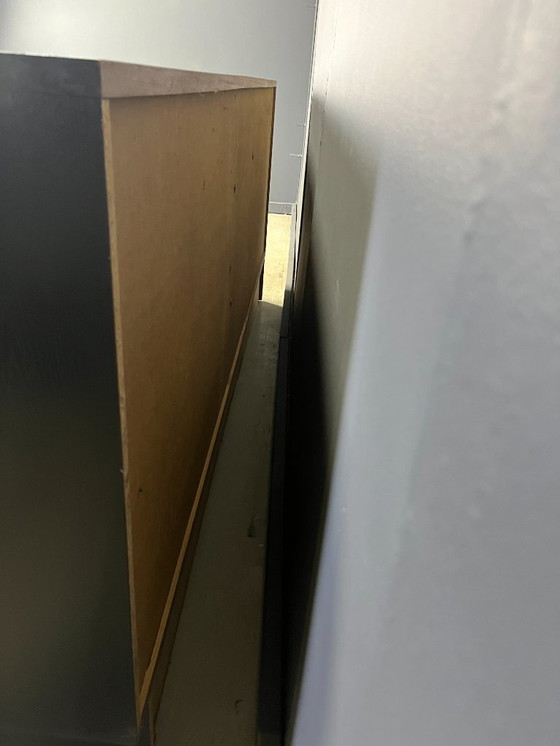 Image 1 of Credenza brutalista nera, anni '70