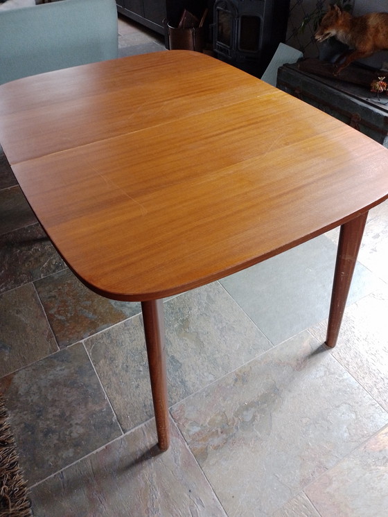 Image 1 of Mid-century extendable table