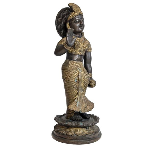 Antica statua in bronzo di Parvati con Abhaya mudra – Sculture, Bronze (photo 2 of 8)