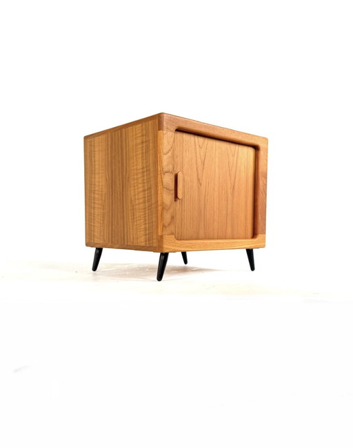 Armoire vintage danoise à portes coulissantes, Silkeborg Møbelfabrik '80