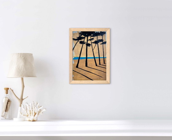 Framed A4 sketch. Signed. – Paintings & Drawings, Paper (photo 7 of 8)