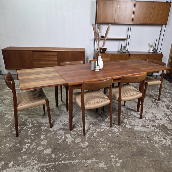 Image 1 of Henning Kjaernulf, Vejle vintage 1960s extendable table