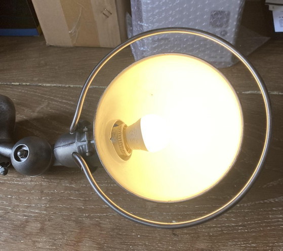 Image 1 of Jieldé wandlamp, zwart grafiet, industriële vintage stijl, jaren 50