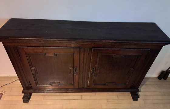 Image 1 of Eichenholzschrank mit zwei Türen Westfalen