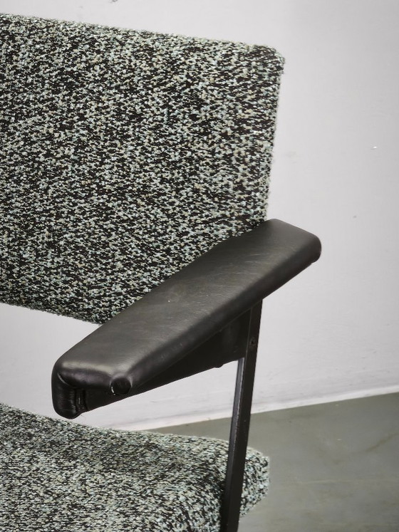 Silla de oficina giratoria André Cordemeyer para Gispen, Países Bajos, años 60 – Sillas giratorias, Metal (photo 8 of 14)