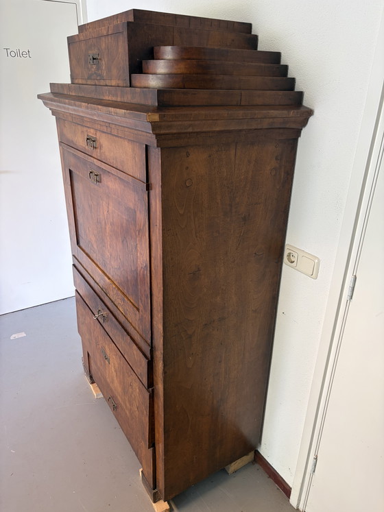 Secrétaire Art Déco. Antiquités – antiek, Bureaux, Wood (photo 3 of 8)