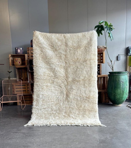 Beni Ourain-Teppich, authentischer marokkanischer Teppich 2,5 x 1,6 m