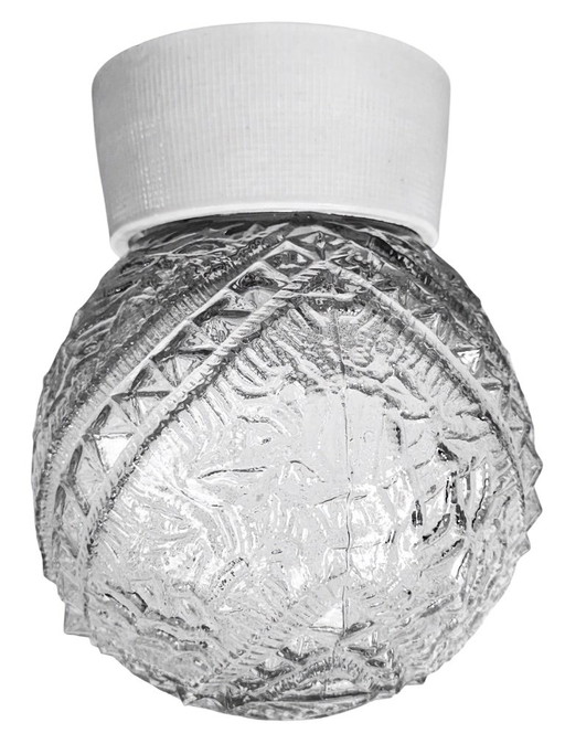 Vintage White Porcelain Ceiling Light, 1970s – plafondlampen
