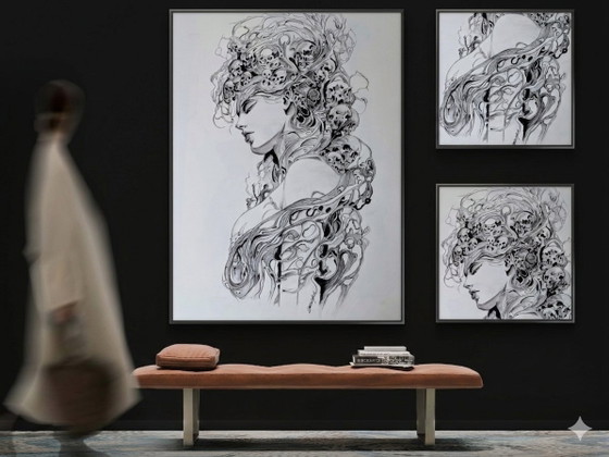 Original pencil drawing – Paintings & Drawings, Paper (photo 5 of 6)