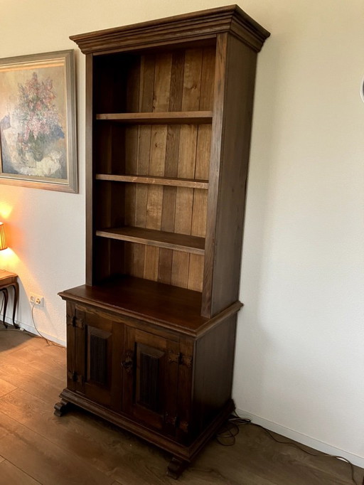 Antique wooden sideboard with beautiful details