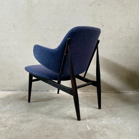 Image 1 of Fauteuil Shell LB Kofod Larsen pour Christensen & Larsen, Danemark 1950