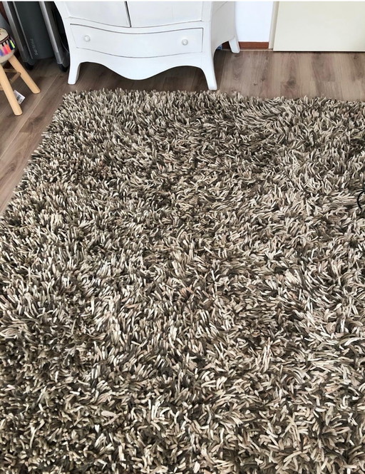 Tapijt in lana Hoogpolig 200 x 300 cm zgan