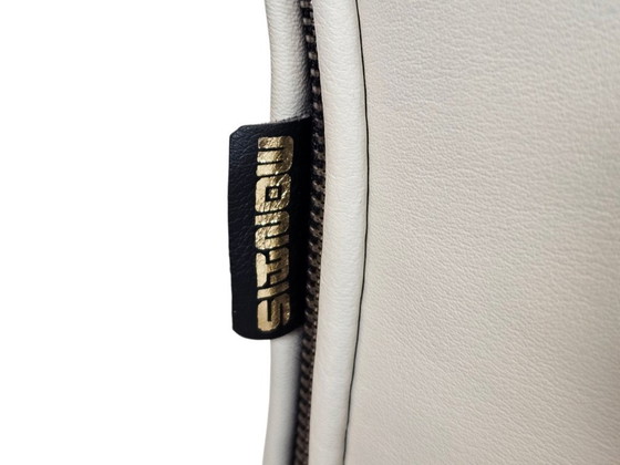 Image 1 of Montis - diseño Gerard van den Berg - modelo Chaplin - Piel - crema/blanco -.