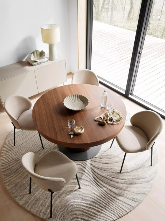 BoConcept KARPET FORROW 150 round rug, from 599 to 275, Rugs & carpets, Wool, Textile, Beige (photo 4 of 5)