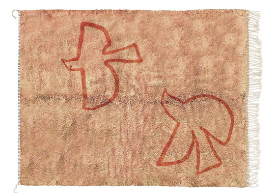 Image 1 of Tapis 4 couleurs en laine marocain 250cmx150cm