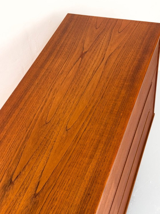 Large Teak Chest of Drawers from Tørring / HJN Møbelfabrik, 1960s – Sideboard, Wood (photo 17 of 25)