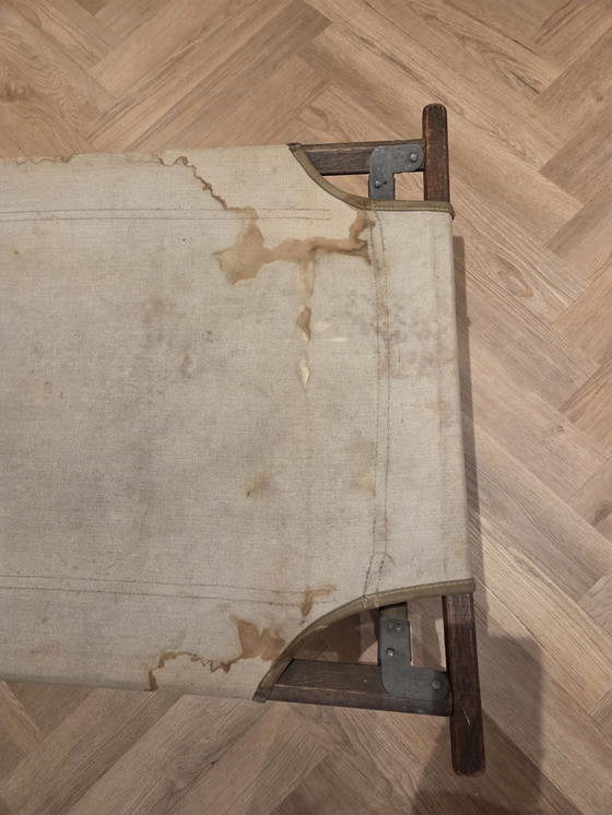 Image 1 of Lit de camp militaire original Pico 1945