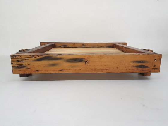 Image 1 of Lit de jour double en chêne wabisabi, 1970