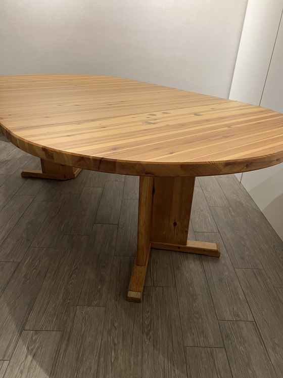 Image 1 of Vintage 70s Danish table CJ Rosengaarden 120 x 220