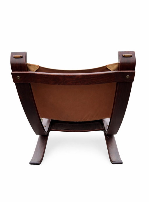 Barmin brutalist Focus Lounge Chairs Denmark, 1970s, Set of 2