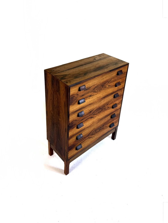 Image 1 of Vintage XL Danish chest of drawers, Brouer Møbelfabrik ‘60