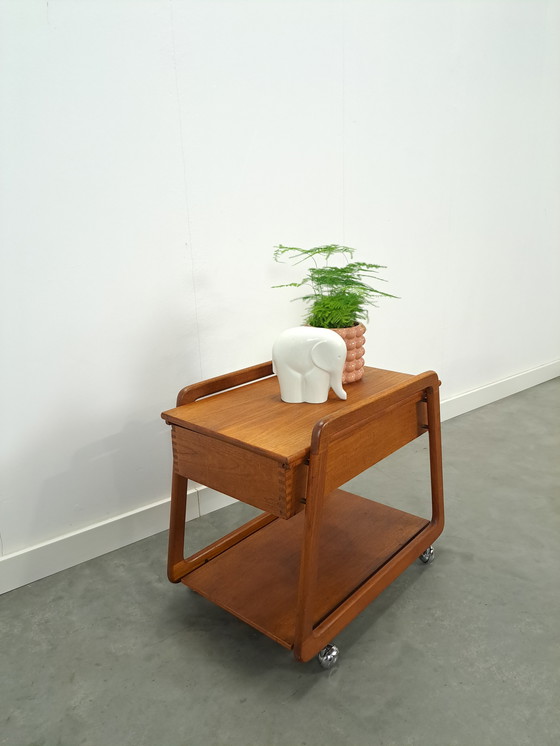 Image 1 of Teak Denmark Sika Mobler Trolley