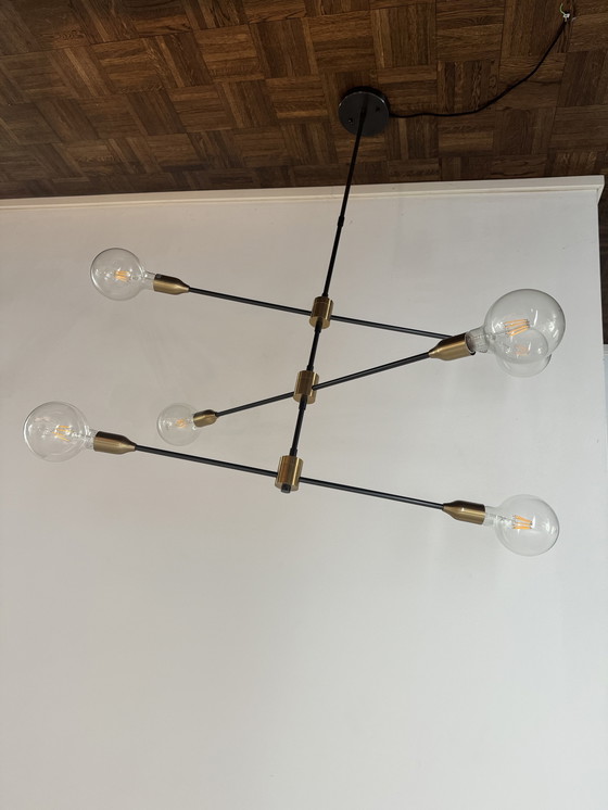 Image 1 of Lampada a sospensione a 6 luci, lampadina inclusa