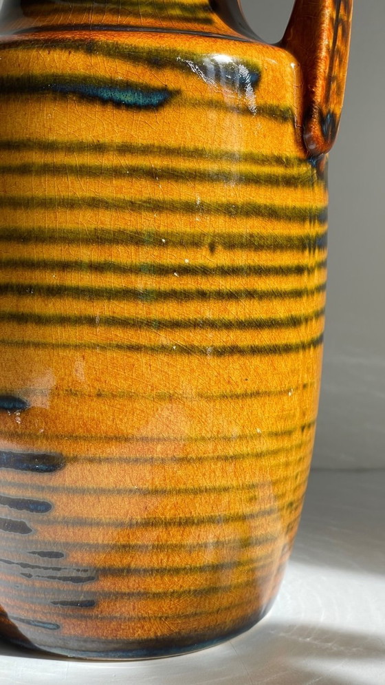 Image 1 of VASO Anfora in ceramica smaltata VINTAGE - GERMANIA OCCIDENTALE