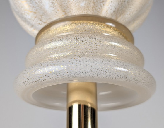Image 1 of Barovier & Toso XII Apostoli Murano Glass Floor Lamp 24Kt Gold, Italy, 2002