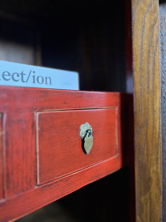 Image 1 of Mobile da sposa cinese rosso vintage