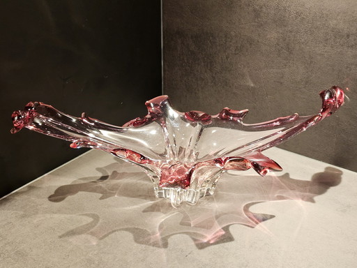 Cuenco vintage de Murano de 46 cm