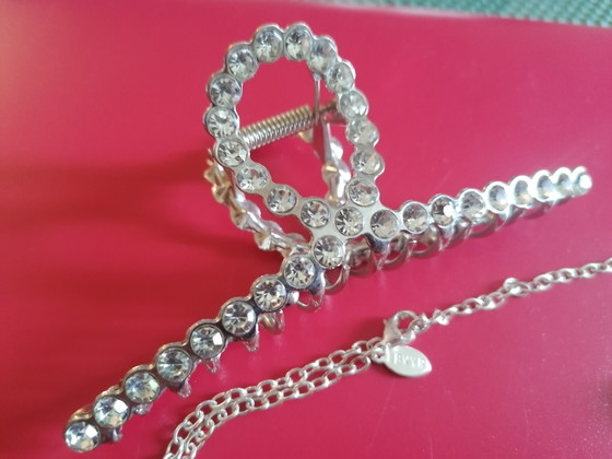Fermaglio per capelli + catena – LBVYR, Decorazione, Glass, Metal (photo 4 of 5)