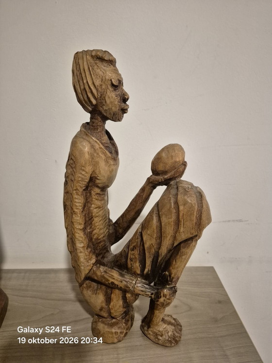 Louis love nomad Skulptur – Bildhauerei, Holz (photo 4 of 6)