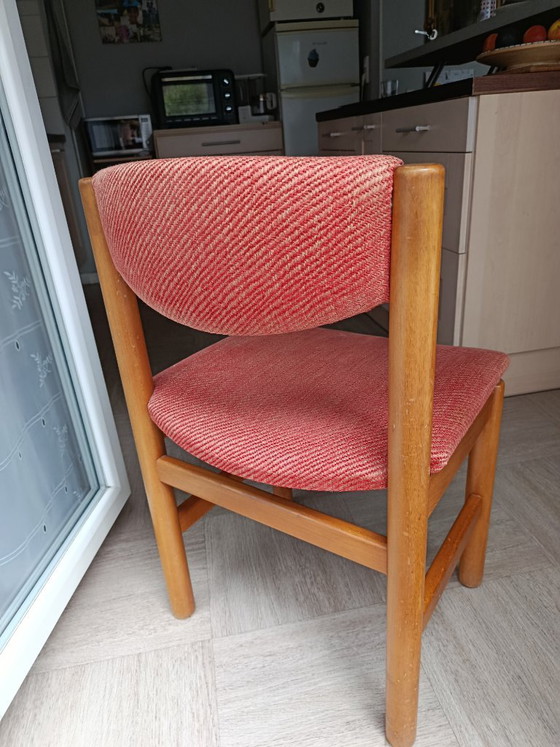 Oval table in solid elm from the Chauvin workshop – Dining tables, Wood, Textile (photo 10 of 12)