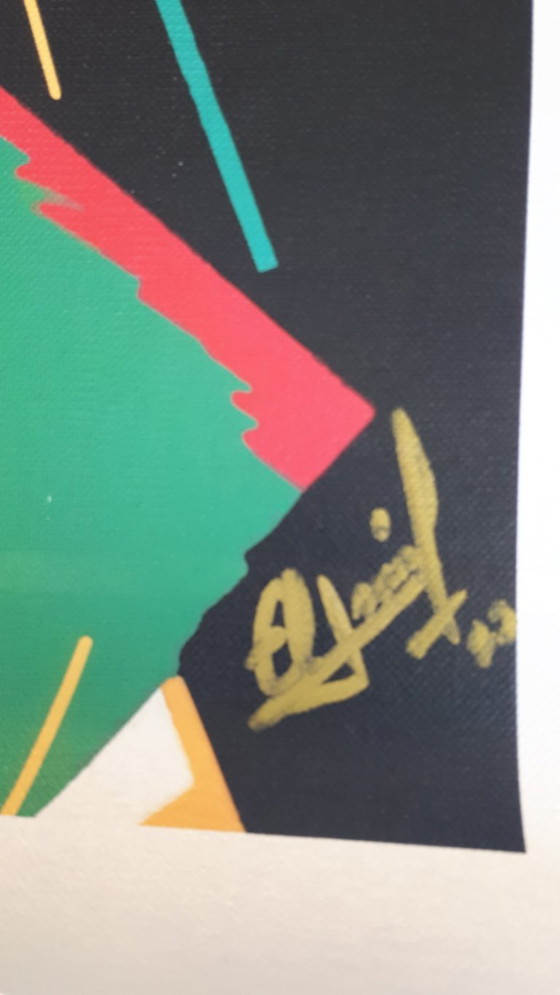 Image 1 of Alberto RICARDO - Freddie Mercury 1 - Tela d'artista