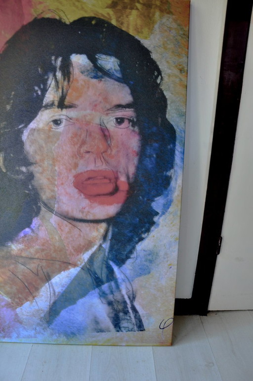 Mick Jagger" (after) Phi Gura 