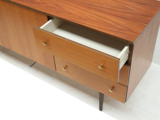 Image 1 of Vintage Sideboard with 3 Doors and Drawers Made in the 1960s