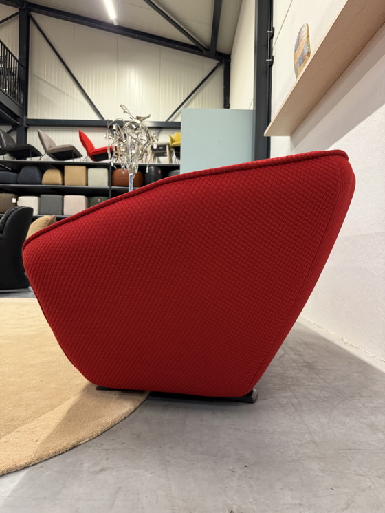 Image 1 of Pode Colla Divano 2,5 posti in tessuto Kvadrat Mosaico Rosso 203