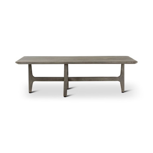 Tavolino Elisa in teak grigio – tuinaccessoires, Wood