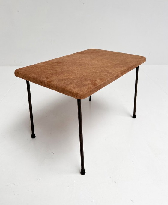 Image 1 of Model 5002 armchair with side table by Rudolf Wolf for Elsrijk, 1950s