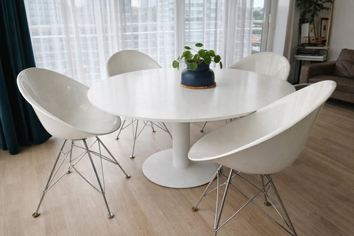 Sedie Kartell ERO|S| — Philippe Starck Set di 4