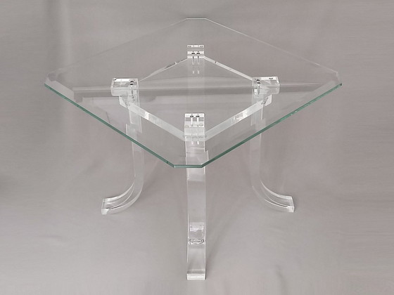 Image 1 of salontafel plexiglas Lucite