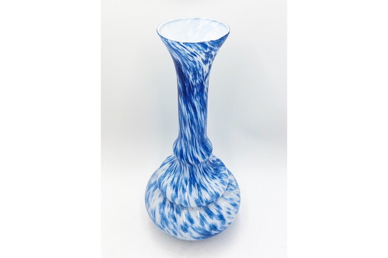 Image 1 of Large blue and white vase, Italy, 1970s
