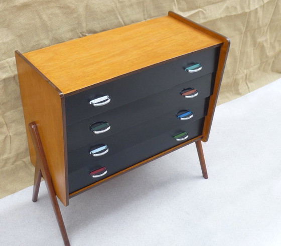Commode vintage 4 Tiroirs – Wood (photo 4 of 7)